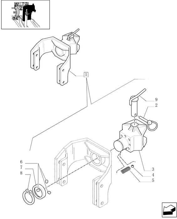 TN60A TOW HOOK