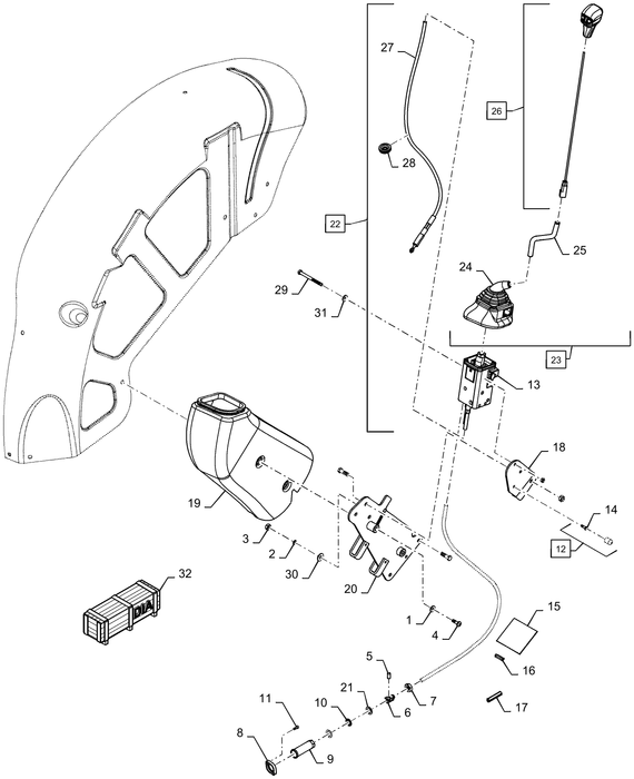 WM50 DIA KIT, TRACTOR