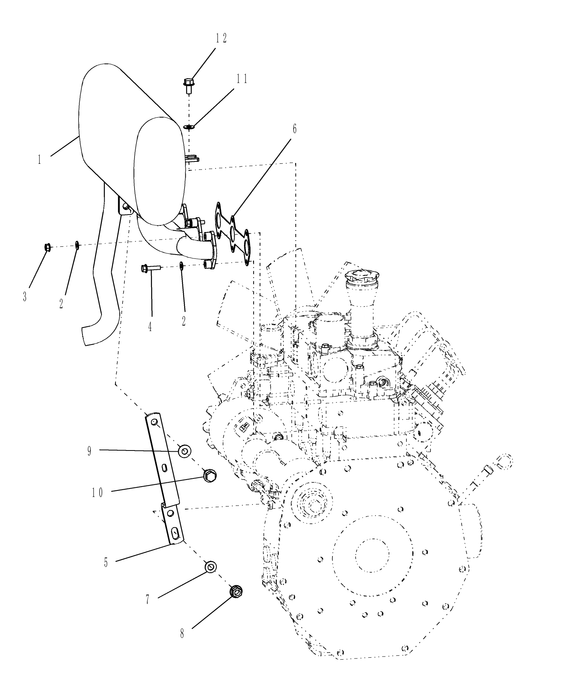 TC34DA MANIFOLD GASKET