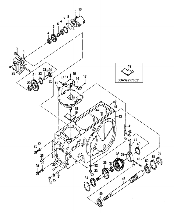 TC48DA CORE-HYDRAULIC PUMP