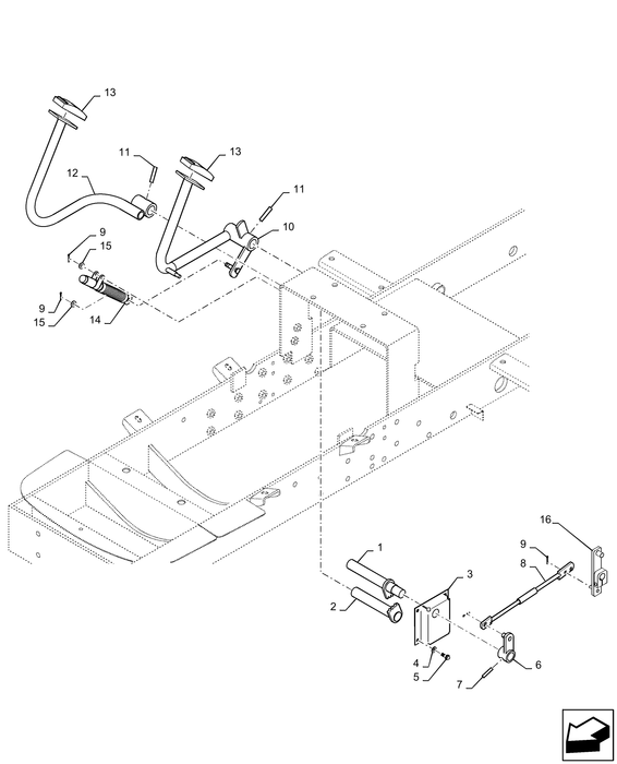 BM25 RUBBER PEDAL PAD