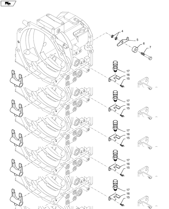 MT40233071 BRACKET