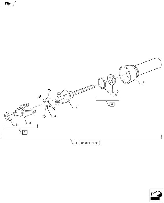 WM40 SET OF PARTS