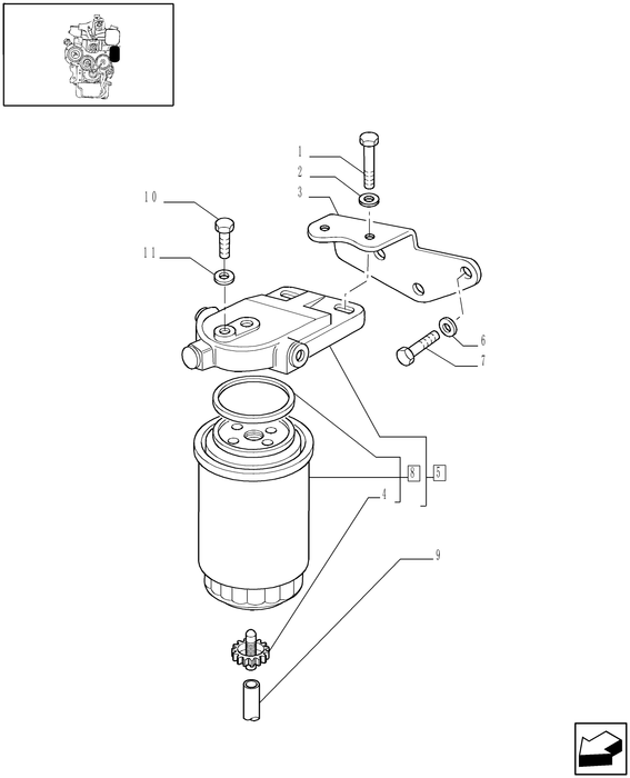 TN70A(2) FUEL FILTER