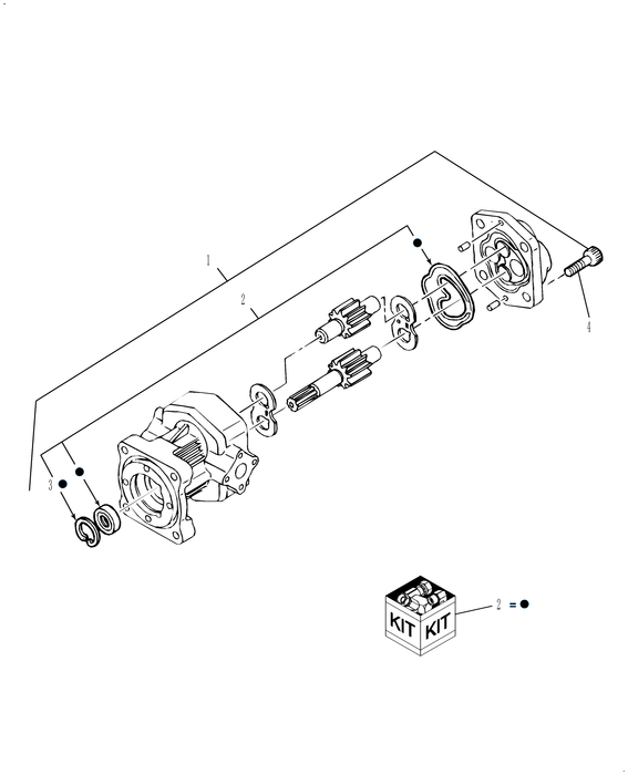 TC34DA HYDRAULIC PUMP