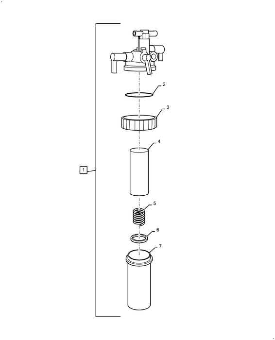 WM25S FUEL FILTER CARTRIDGE