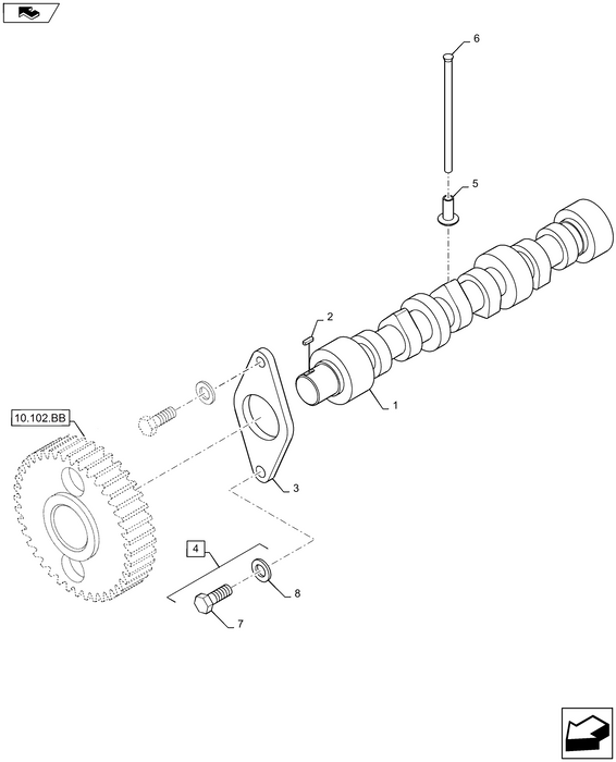 MT40009585 PUSH ROD