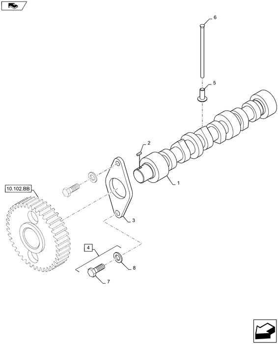 WM35(2) THRUST PLATE