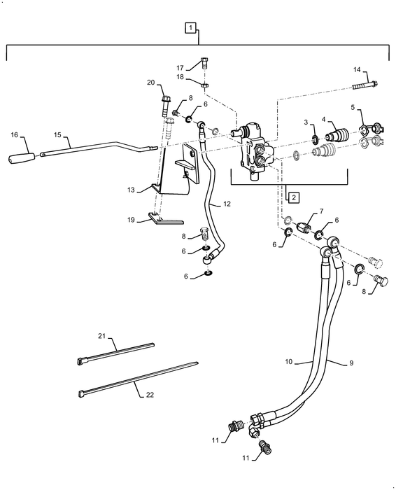 MT20143160 REMOTE CONTROL VALVE