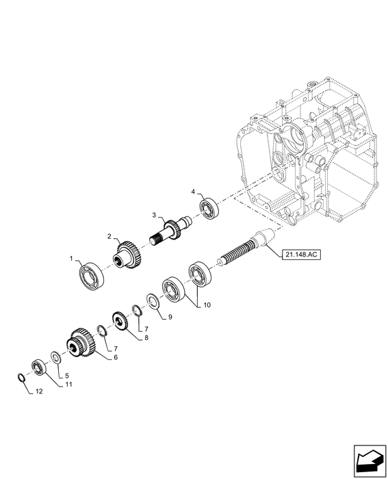 BM24 DRIVING GEAR