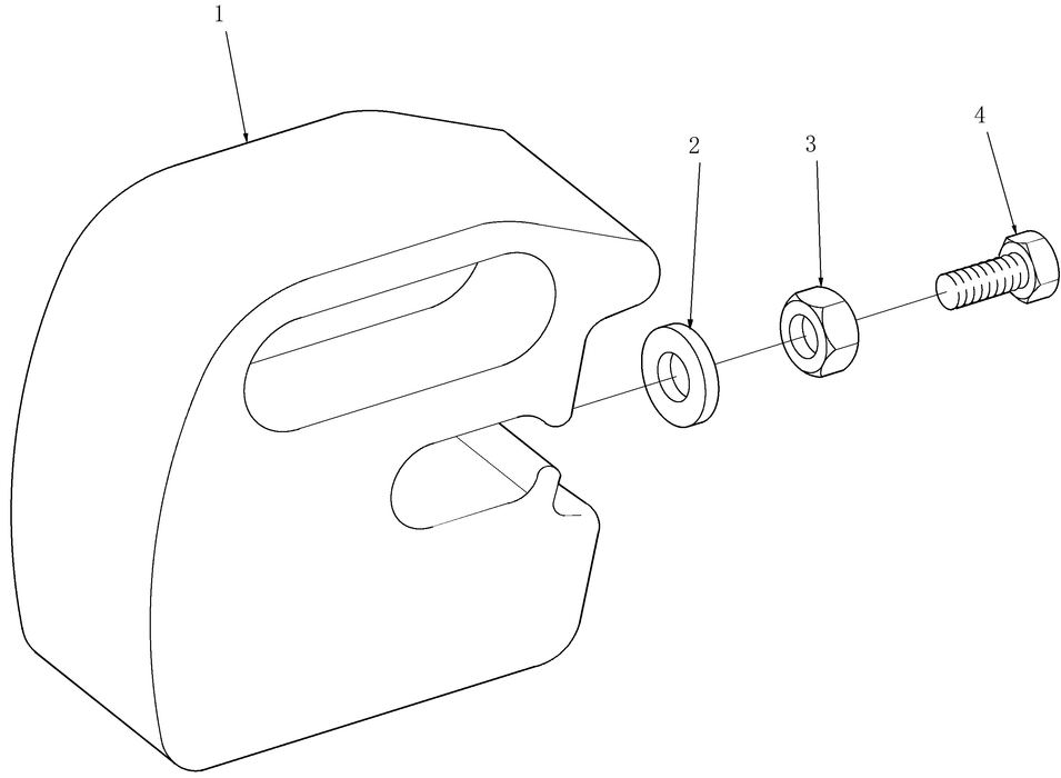 TC21DA CARRIAGE BOLT