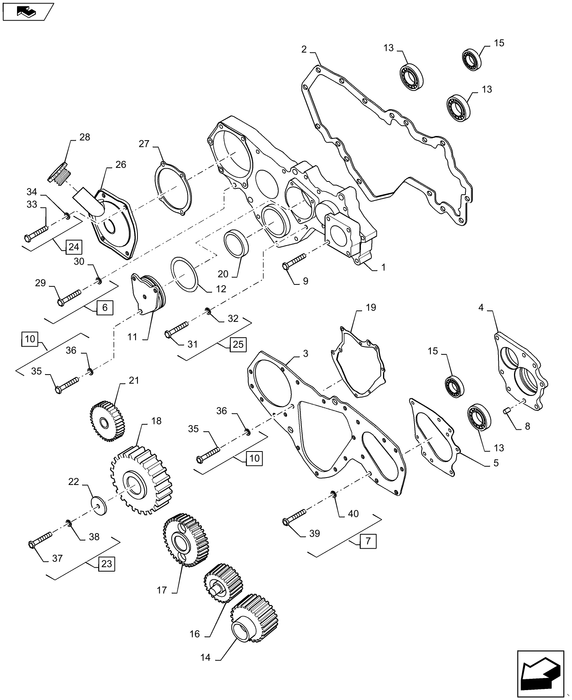 WM35(2) IDLER GEAR