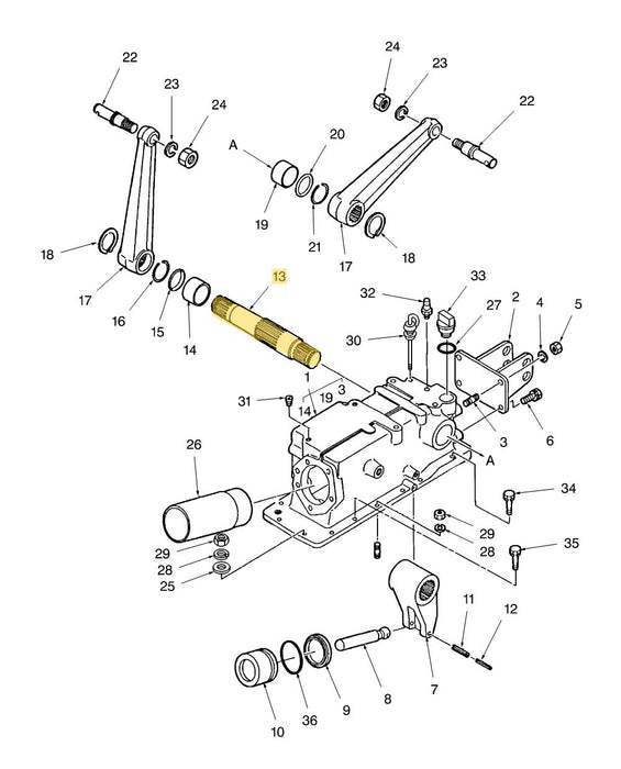 TC33DA SHAFT