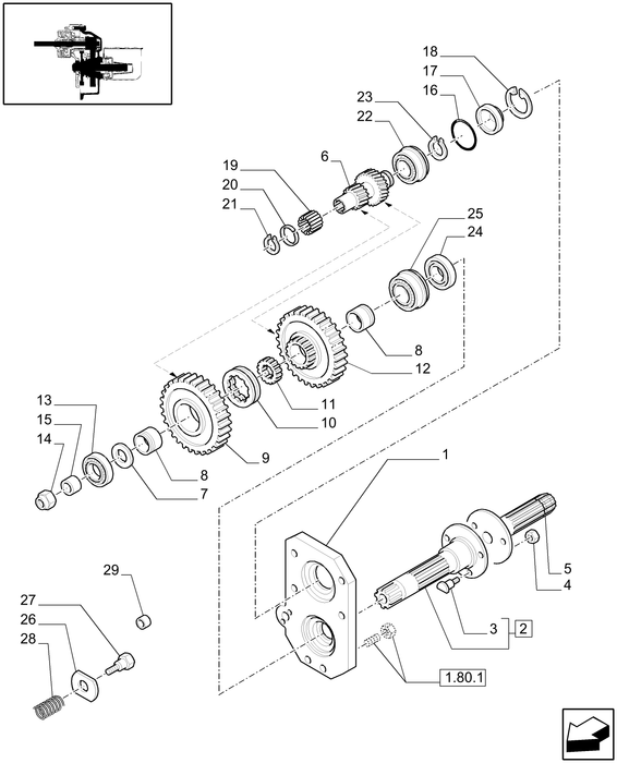 TN60A LOCK NUT