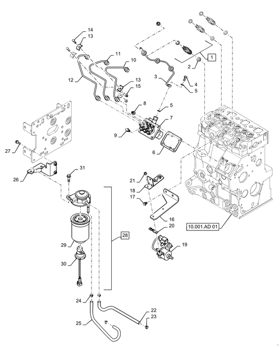 WM33 CORE-FUEL INJECTOR