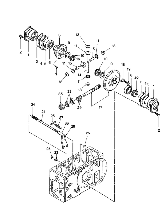 TC33DA DRIVE PINION