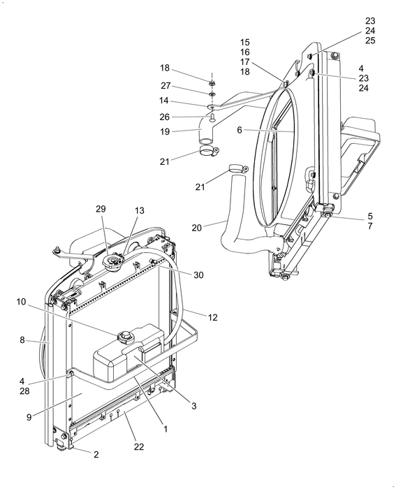 TC40A RADIATOR