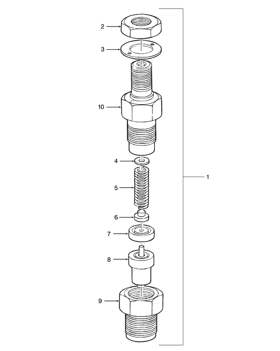 TC33DA REMAN-FUEL INJECTOR