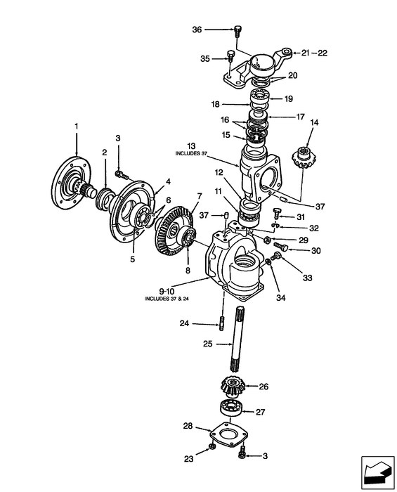 T1510 BEVEL PINION