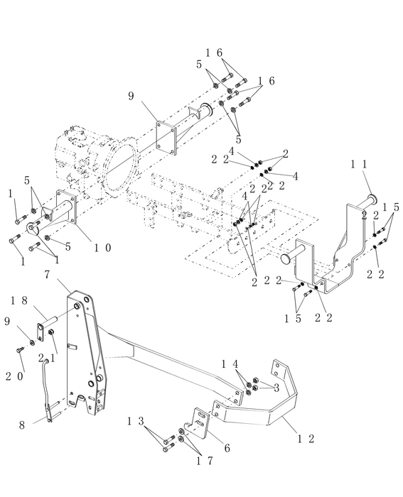 110TL(2) MOUNTING PARTS