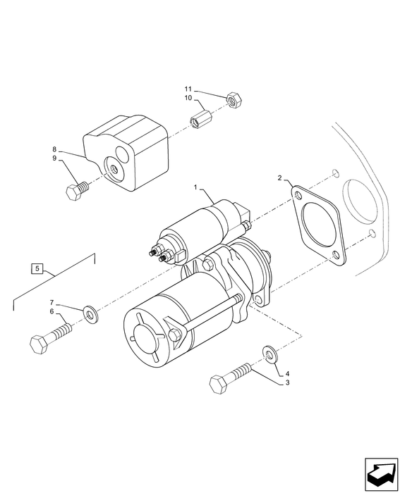 BM24 STARTER MOTOR