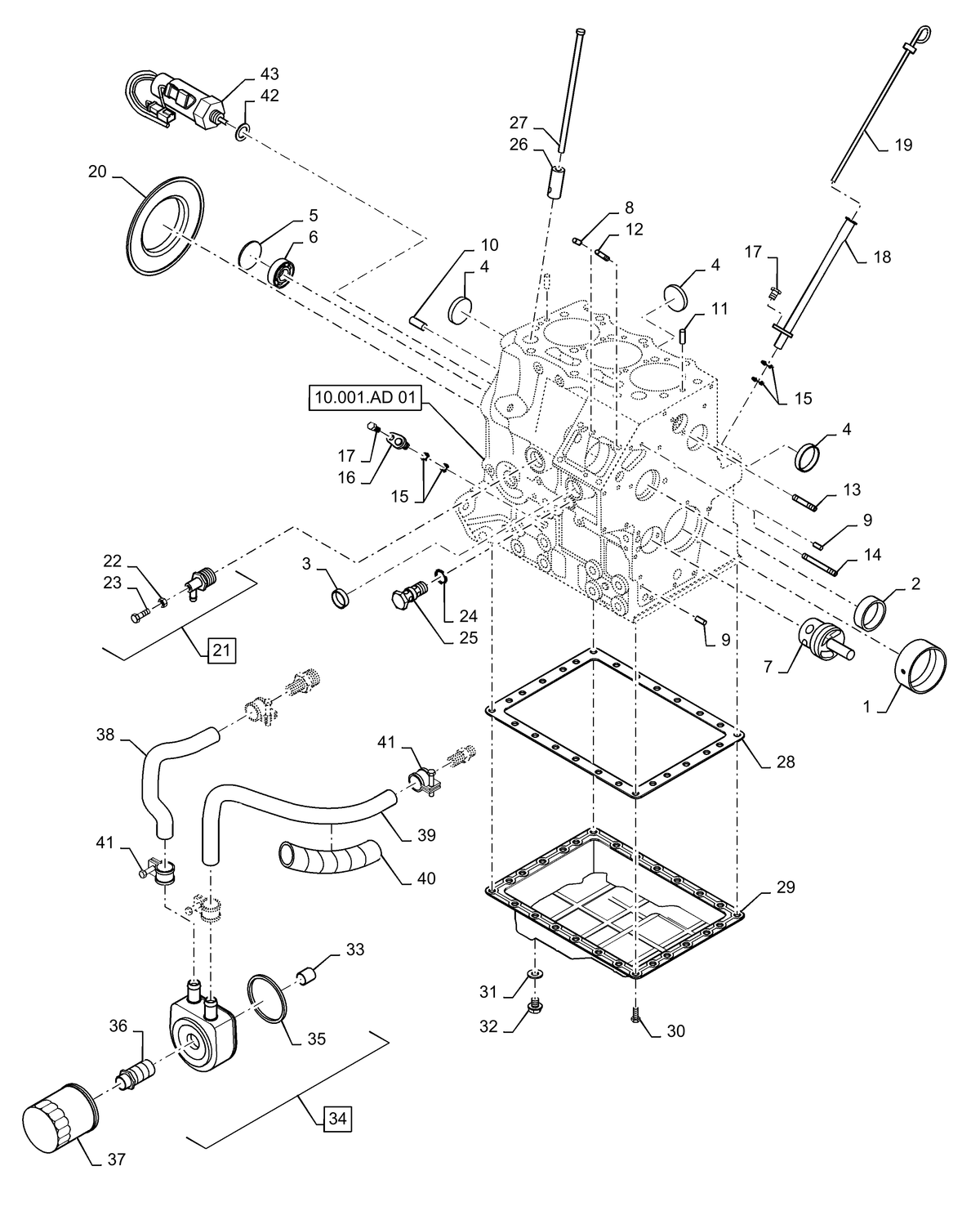 Workmaster 33 PLUG | Part# MT40283470 — BRIM:PARTS NEW HOLLAND