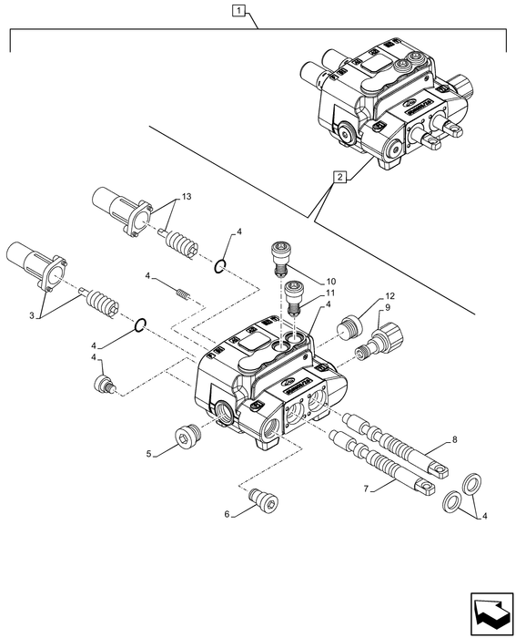 PS75 DIA KIT, TRACTOR