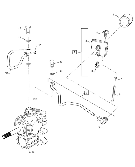 WM37 HYDROSTATIC PUMP