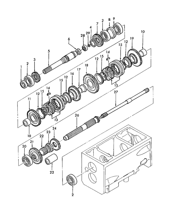 TC40A GEAR SET