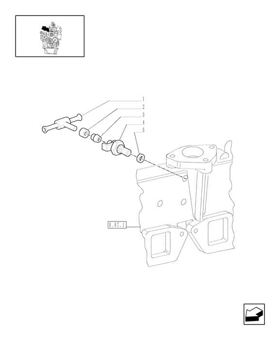 TN60A HYD CONNECTOR