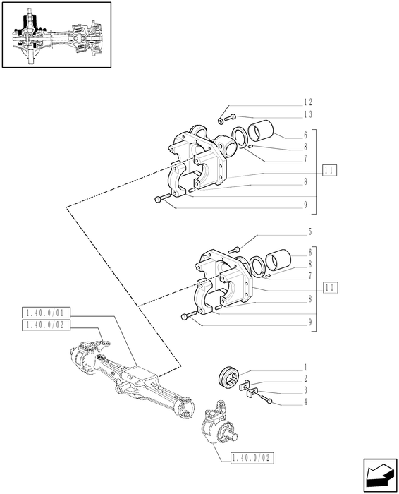 TN60A BEARING LOCK NUT