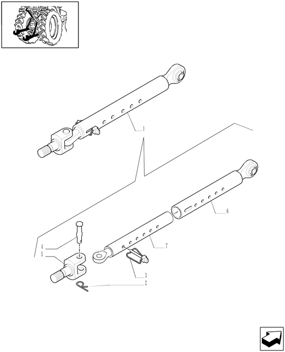 TN60A TIE-ROD