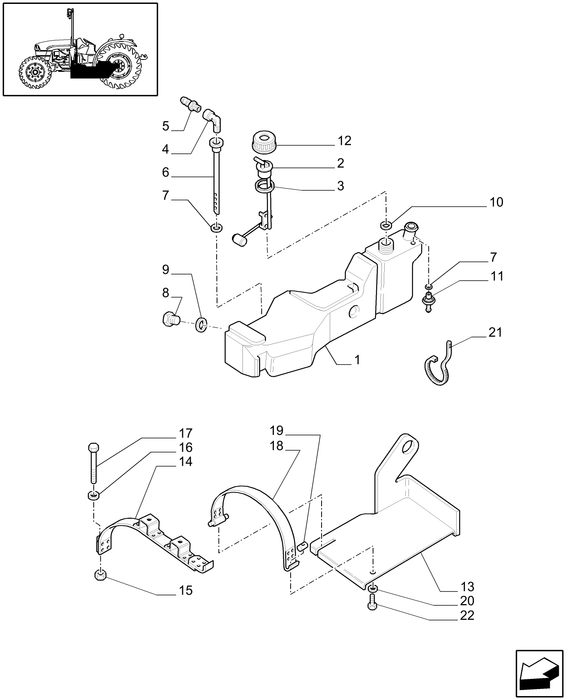 TN60A FUEL TANK