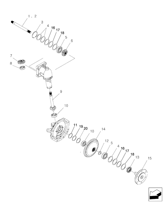 BM25 BEVEL GEAR