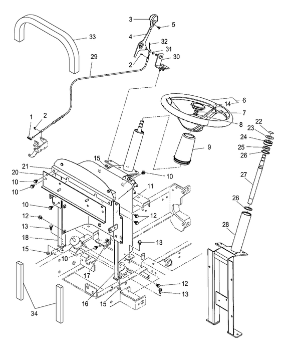 TZ24DA STEERING WHEEL