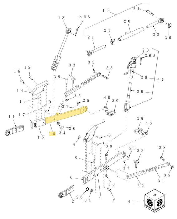 TC33DA LOWER LINK