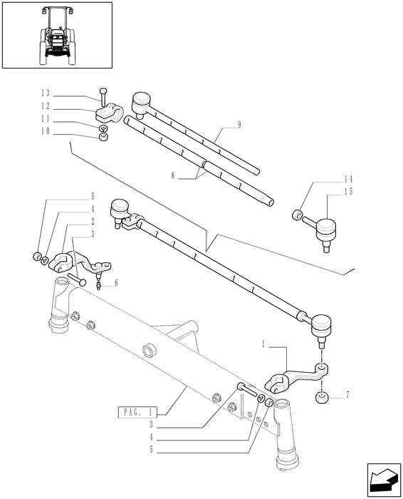 TN60A STEERING ARM