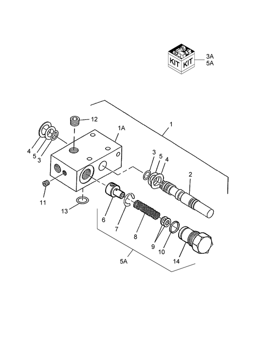 TC40A HYDRAULIC VALVE