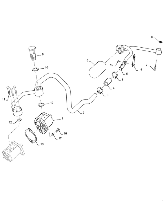 WM35 HYDRAULIC PUMP