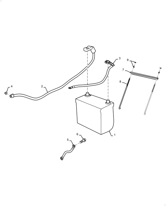 WM25S WET BATTERY 450CCA