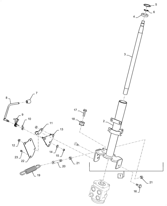 WM35 STEERING COLUMN