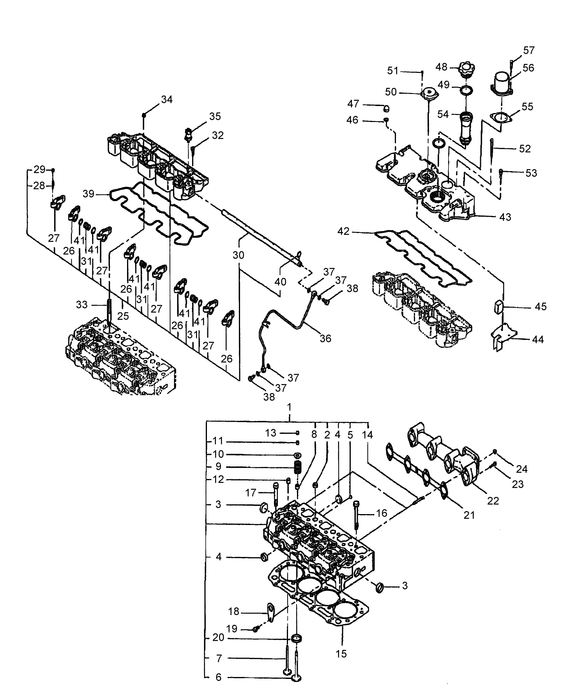 TC48DA MANIFOLD GASKET