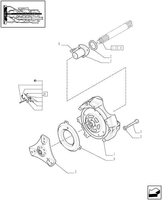 TN60A CLUTCH MECHANISM