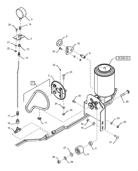 BC5070 HYD CONNECTOR