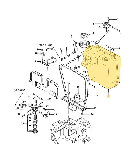 TC30 FUEL TANK