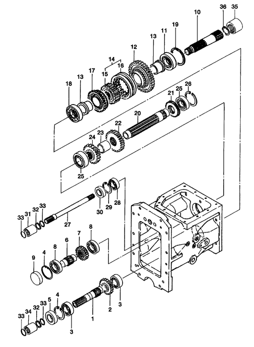 TC35A COUNTERSHAFT