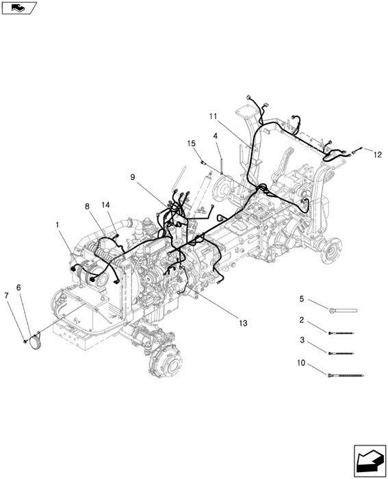 MT40281143 WIRE HARNESS