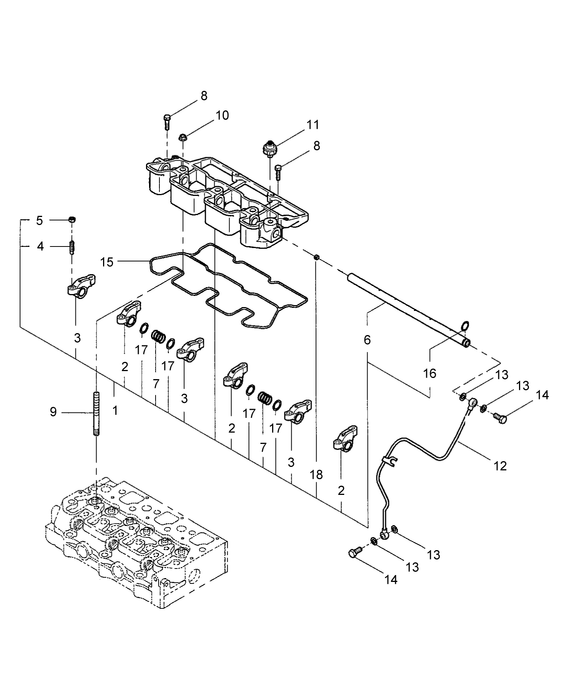 TC31DA ROCKER ARM