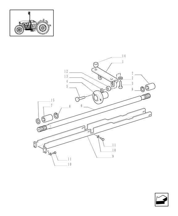 TN60A BEARING ASSY