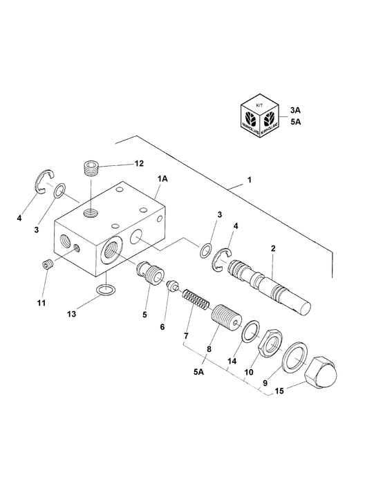 TC45 HYDRAULIC VALVE